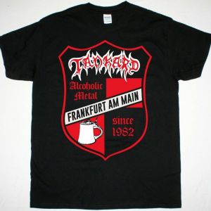 TANKARD MEUM EST PROPOSITUM IN TABERNA MORI NEW BLACK T SHIRT