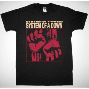 SYSTEM OF A DOWN FISTS NEW BLACK T SHIRT