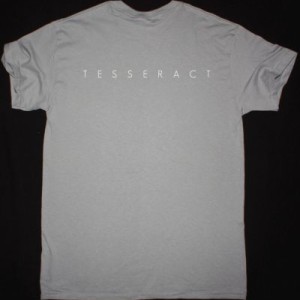 TESSERACT ALTERED STATE NEW LIGHT GREY T SHIRT