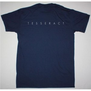 TESSERACT ALTERED STATE NEW NAVY T SHIRT