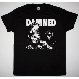 THE DAMNED DAMNED DAMNED DAMNED NEW BLACK T SHIRT