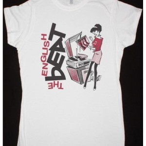 THE ENGLISH BEAT RUDE GIRL NEW WHITE LADY T SHIRT