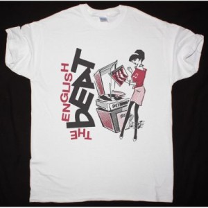 THE ENGLISH BEAT RUDE GIRL NEW WHITE T SHIRT