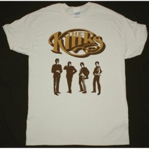 THE KINKS BAND NEW NATURAL T SHIRT