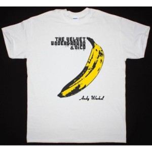 THE VELVET UNDERGROUND BANANA NEW WHITE T SHIRT