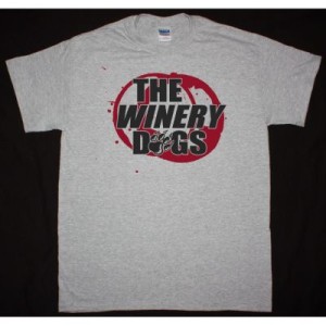 THE WINERY DOGS LOGO NEW SPORTS GREY T SHIRT