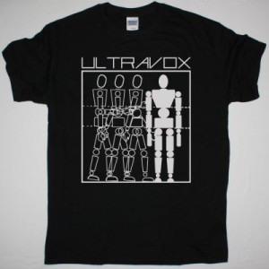 ULTRAVOX THREE INTO ONE NEW BLACK T SHIRT
