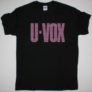 ULTRAVOX U-VOX NEW BLACK T SHIRT