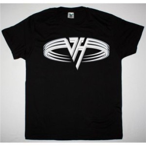 VAN HALEN SQUARE LOGO NEW BLACK T SHIRT