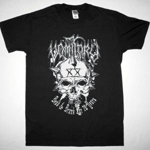 VOMITORY DEAD DRUNK NEW BLACK T SHIRT