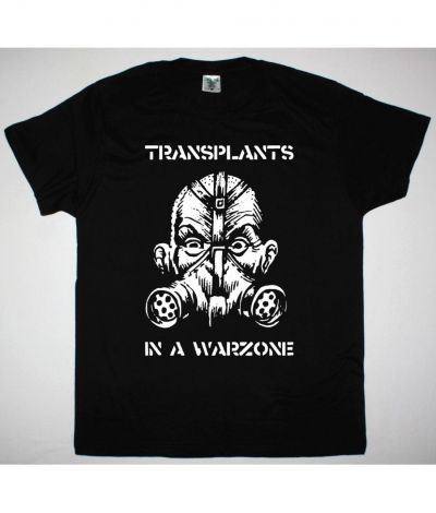 TRANSPLANTS IN A WARZONE NEW BLACK T SHIRT