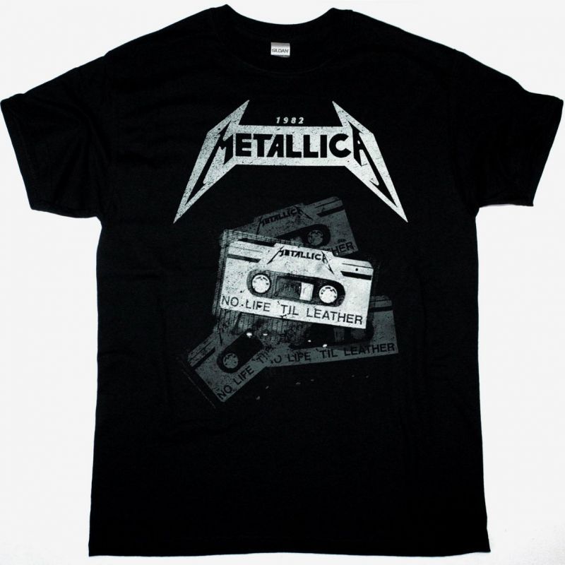 METALLICA NO LIFE 'TIL LEATHER NEW BLACK T-SHIRT